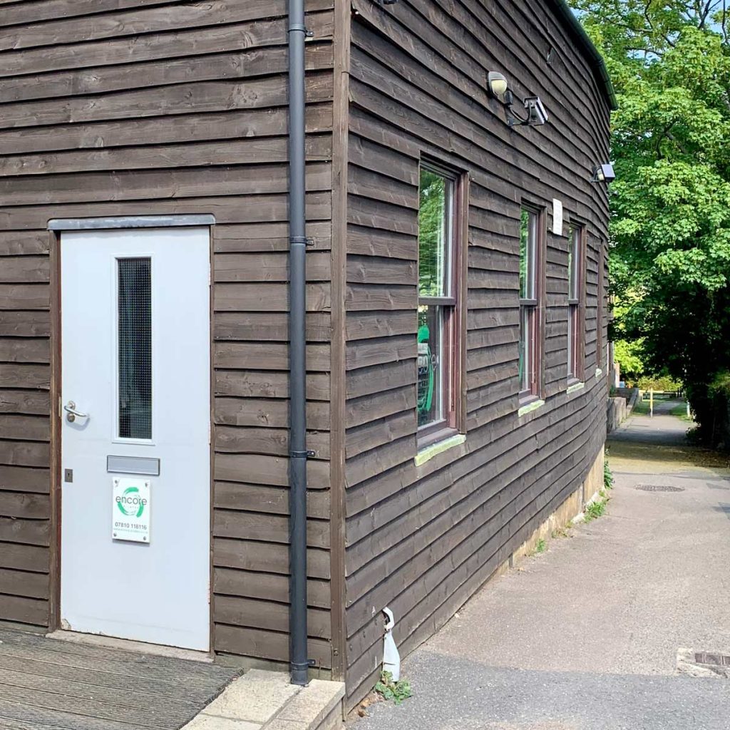 Encore Pilates studio from the outside